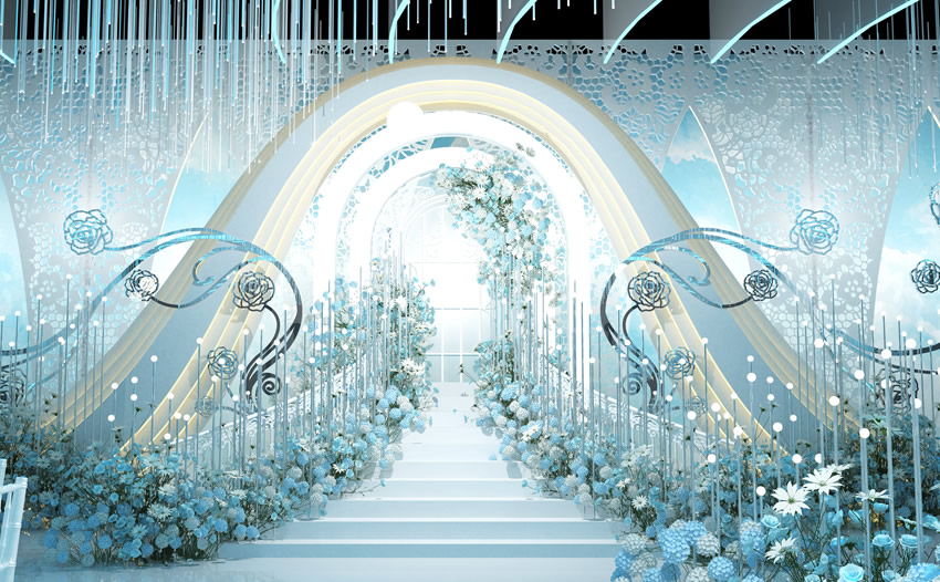 宾川釡香烙馍村水晶厅效果展示